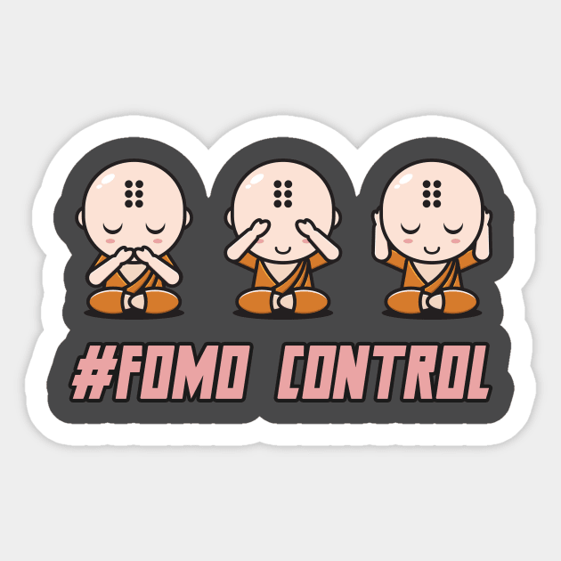 FOMO Control - Crypto Fomo Sticker by info@dopositive.co.uk